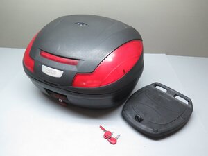 ★GIVI製 ジビ 社外 リアボックス トップケース 大容量 鍵 ベース付き CB400SF フォルツァ 240219DK0024