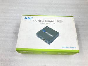 ●Ewin HDMI 分配器 スプリッター 1入力2出力　未使用品