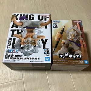 ワンピース　KING OF ARTIST THE MONKEY. D.LUFFY GEAR5 Ⅱ &フィグライフ　ルフィ　ギア5 vol.1