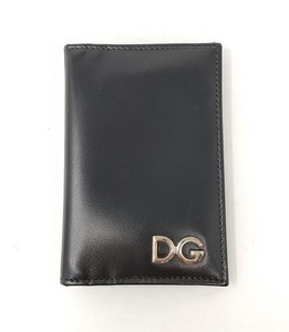 新品 ドルチェ＆ガッバーナ パスケース 名刺入れ 黒 カード入れ DOLCE＆GABBANA NERO D&G