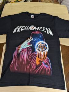 【服飾】 ビンテージ レア Tシャツ バンド 当時物? HELLOWEEN ハロウィン Seven Keys TOUR 