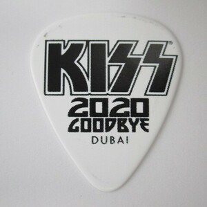 ★キッス KISS トミー・セイヤー Tommy Thayer 2020年12月31日 ドバイ・アトランティス・ザ・パーム End Of The Road ギターピック