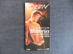 CDシングル8㎝-3　　　　　DEEN　　Memories　　　ディーン　音楽　歌手　同梱発送可能　ロックバンド