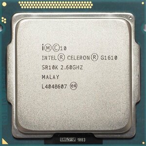 Intel Celeron Dual-Core G1610 SR10K LGA1155 Ivy Bridge 2.60GHz