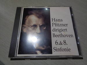 HANS PFITZNER DIRIGIERT BEETHOVEN 6.(ORCHESTER DER STAATSOPER, BERLIN) & 8.(BERLINER PHILHARMONIKER) SINFONIE(PREISER:90221 CD