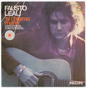 ●FAUSTO LEALI / SI CHIAMA MARIA [ITALY 45 ORIGINAL 7inch シングル 試聴]