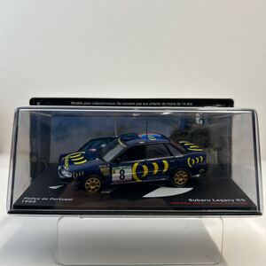 デアゴスティーニ ラリーカーコレクション 1/43 SUBARU LEGACY RS #8 1993 スバル レガシィ ポルトガル ラリー ミニカー モデルカー