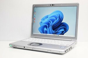 1円スタート ノートパソコン Windows11 WPS office搭載 Panasonic レッツノート CF-SV7 DVDマルチ 第8世代 Core i5 SSD256GB メモリ8GB