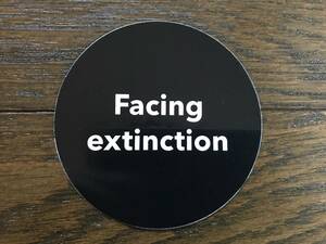 ★patagonia Facing extinction ステッカー 新品 送料込★