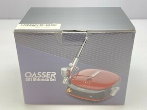 OASSER AK1 エアブラシ セット ミニコンプレッサー 動作確認済み プラモデル塗装 [16-7724]