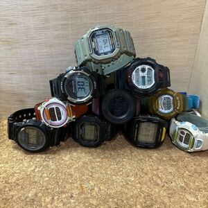 ●可動ジャンク● １０本まとめ売り CASIO G-SHOCK Baby-G DW-5600E DW-6100. READ他　必ず説明文お読みください　301