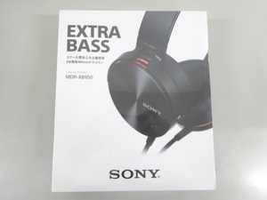 新品 未開封品 SONY ソニー EXTRA BASS エクストラベース MDR-XB950 ステレオ ヘッドホン 黒 ブラック