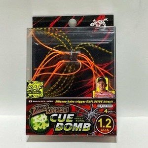 GEECRACK/ジークラック IMOMUSHI CUEBOMB 1.2inch イモムシキュウボム/カラー：#023 GP Blue Orange【85341-007】