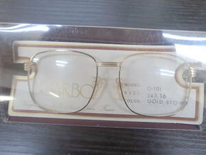 ☆GARBO☆G-101☆GOLD.BROWN☆約23.7ｇ☆メガネ☆現状・保管品☆