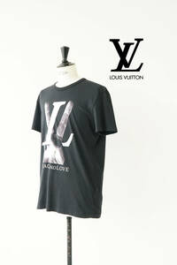 2018AW LOUIS VUITTON ルイ ヴィトン モノグラム ピース ラブ ハンド ロゴ Tシャツ size XS RW182 FMB HFY79W 0614882