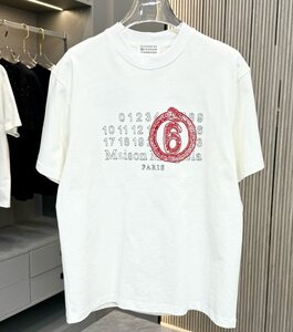 Maison Margiela MM6メゾン マルジェラ トップス Tシャツ メンズ レディース シンプル XLサイズ