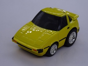 MAZDA SAVANNA RX-7(SA-22A) ちびっこチョロQ No.32 YELLOW 未使用 タカラチョロ　マツダ