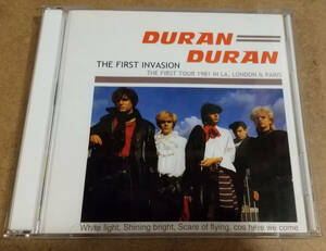 DURAN DURAN 「THE FIRST INVASION」(2CD)