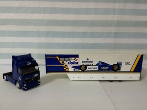 F1 トランスポーター　LiGiER フォーミュラ ミニカー　VOLVO トラック　絶版希少品　レア　ジャンク　