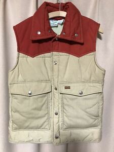 USED 70s WRANGLER DOWN VEST MADE IN USA 中古 70