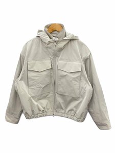 Loro Piana◆ELDEN HOODED Jacket/マウンテンパーカ/XS/ポリエステル/GRY/無地/fam7693