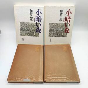 AY241025　小暗い森　上巻／下巻　2冊セット　加賀乙彦　新潮社