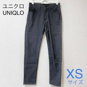 ユニクロ EZYスキニーフィットカラージーンズ メンズ XSサイズ ダークグレー uniqlo UNIQLO ジーパン デニム 送料無料 クーポン xs