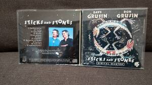 ジャズCD　優秀録音盤　DAVE GRUSIN　ファンキーな名盤「STICK ＆STONES」　車の中で最高！