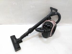 ○動作品 SHARP シャープ 軽量 キャニスター型 サイクロン式掃除機 EC-MS320-N 2021年製 0131-67E @140○