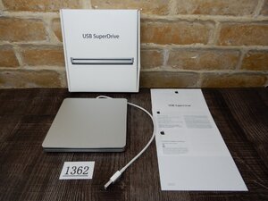 1362☆箱付き☆Apple 純正★ USB接続 外付け Super Drive ★A1379