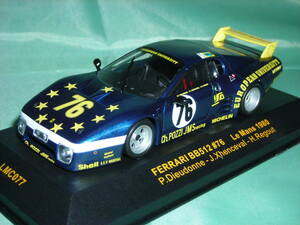 1/43　フェラーリ　ＢＢ　５１２　Ｌｅ　Ｍａｎｓ　１９８０　＃７６