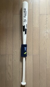 阪神タイガース 7 今岡誠選手 直筆サイン入り 実使用 バット 支給品 SSK リストバンド付き