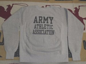 24 東洋 バズリクソンズ BR69431 113 H.グレー S ARMY ATHLETIC クルー スウェット リバースウィーブ