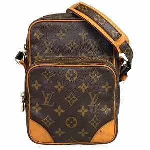 【1円～】 ルイヴィトン LOUIS VUITTON バッグ ショルダーバッグ モノグラム アマゾン M45236 ブラウン レザー ゴールド金具 中古