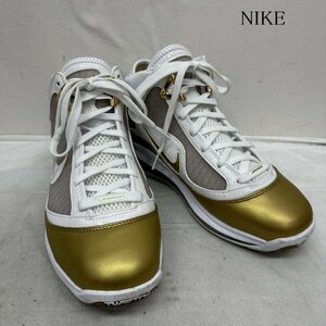 ナイキ LEBRON 7 QS レブロン チャイナムーン スニーカー CU5646-100 スニーカー 25.5cm 白 / ホワイト X 金 / ゴールド