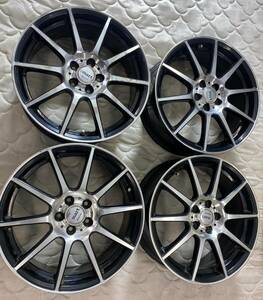 [N-325] マナレイスポーツ MANARAY SPORT ホイール 17X7J ５穴 中古★