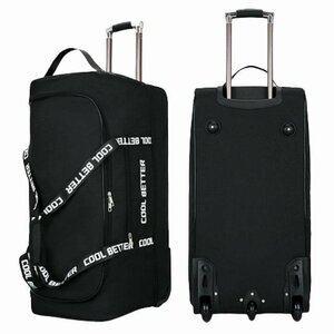 ボストンキャリー 3way キャスターバッグ 100L キャリーバッグ キャリーケース コンパクト 旅行 帰省