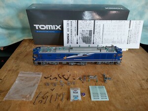 TOMIX　EF510 500形　北斗星色　HO-140 小傷あり　整備点検済　ヘッドマーク付き