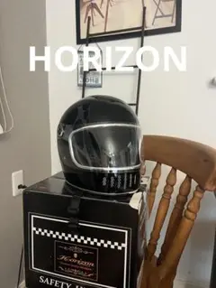 Horizon フルフェイスヘルメット DOT認証 黒