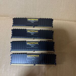 あ-8012）CORSAIR VENGEANCE LPX DDR4 16GB（2X8GB）4枚セット　動作未確認