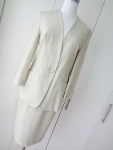 ☆Mydol　東京スタイル　ウール混合　薄手スーツ　セットアップ　７号　　美品