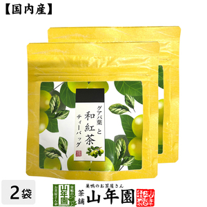 国産紅茶 グアバ葉と和紅茶 2g×5パック×2袋セット