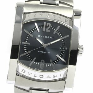 ブルガリ BVLGARI AA48S アショーマ デイト 自動巻き メンズ _751448【ev20】