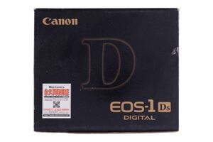 ★美品★ Canon EOS 1Ds デジタルカメラ 元箱 取説 CD-ROM DC-E1 付属品 (未使用)