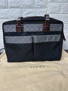 LOEWE アナグラム ブリーフケース ハンドバッグ 札幌出品 引取歓迎！