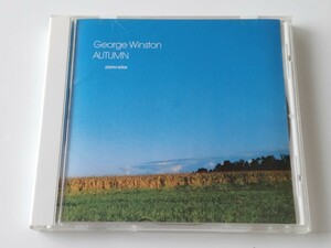 【89年日本盤】ジョージ・ウィンストン George Winston/ オータム Autumn CD WINDHAM HILL D25Y5129 80年作,あこがれ/愛,Longing/Love収録