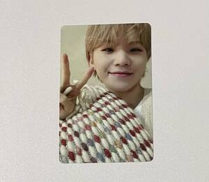 SEVENTEEN ウジ あいのちから CARAT盤 トレカ WOOZI Photocard