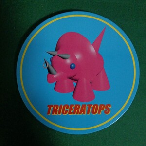 缶ケース　ステッカー付　Triceratops Raspberry CD　ESCB 1900