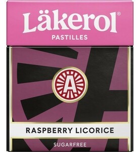 Cloetta Lakerol クロエッタ ラケロール ラスベリー リコリス味 1箱×25g フィンランドのお菓子です