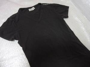 エンポリオアルマーニ EMPORIO ARMANI 半袖 Tシャツ　ブラック　シルバーラメ　M　日本正規品